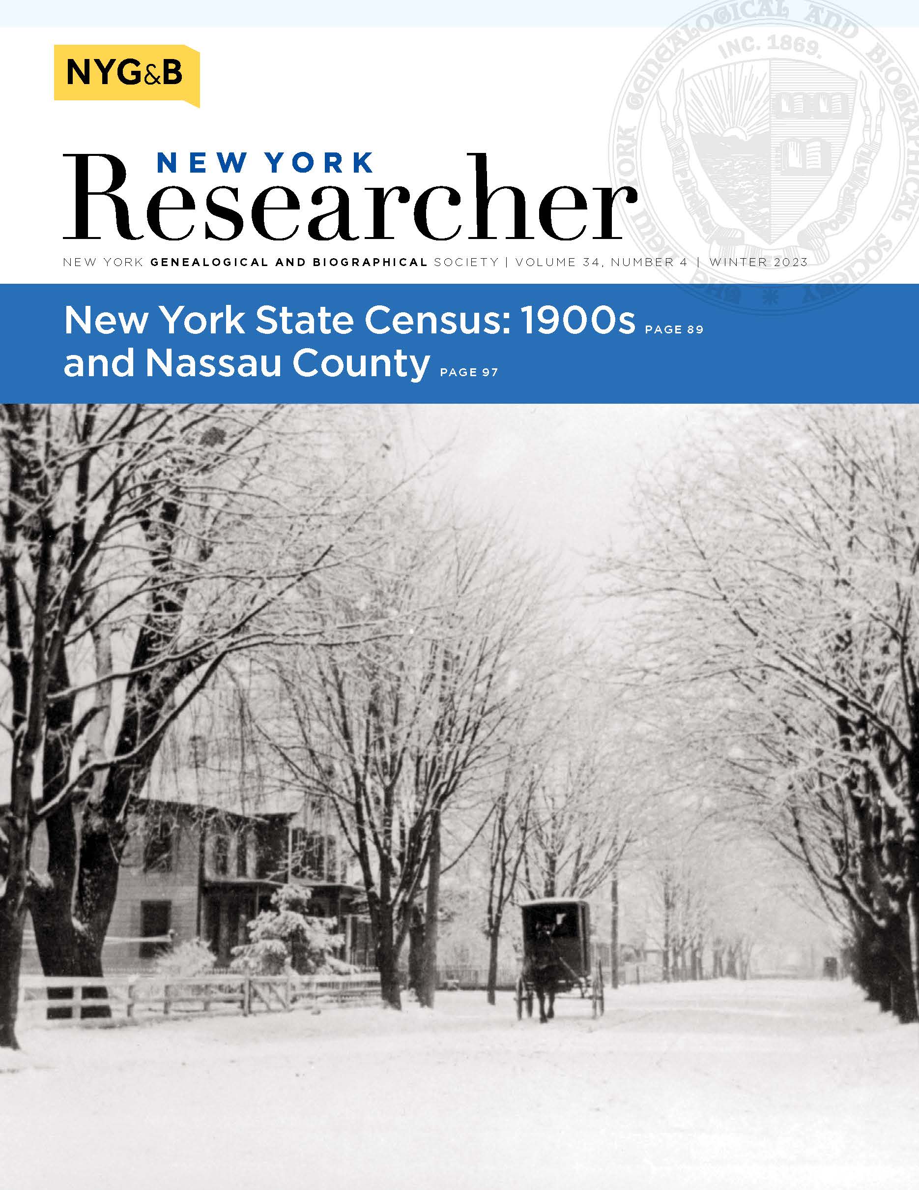 Cover of Winter 2023 issue